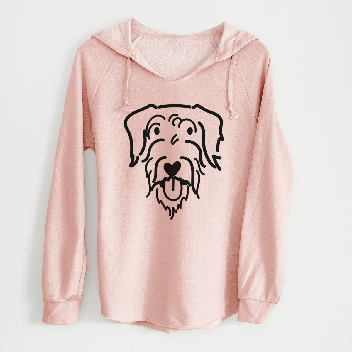 Love Always Doodle - Dug - Cali Wave Hooded Sweatshirt