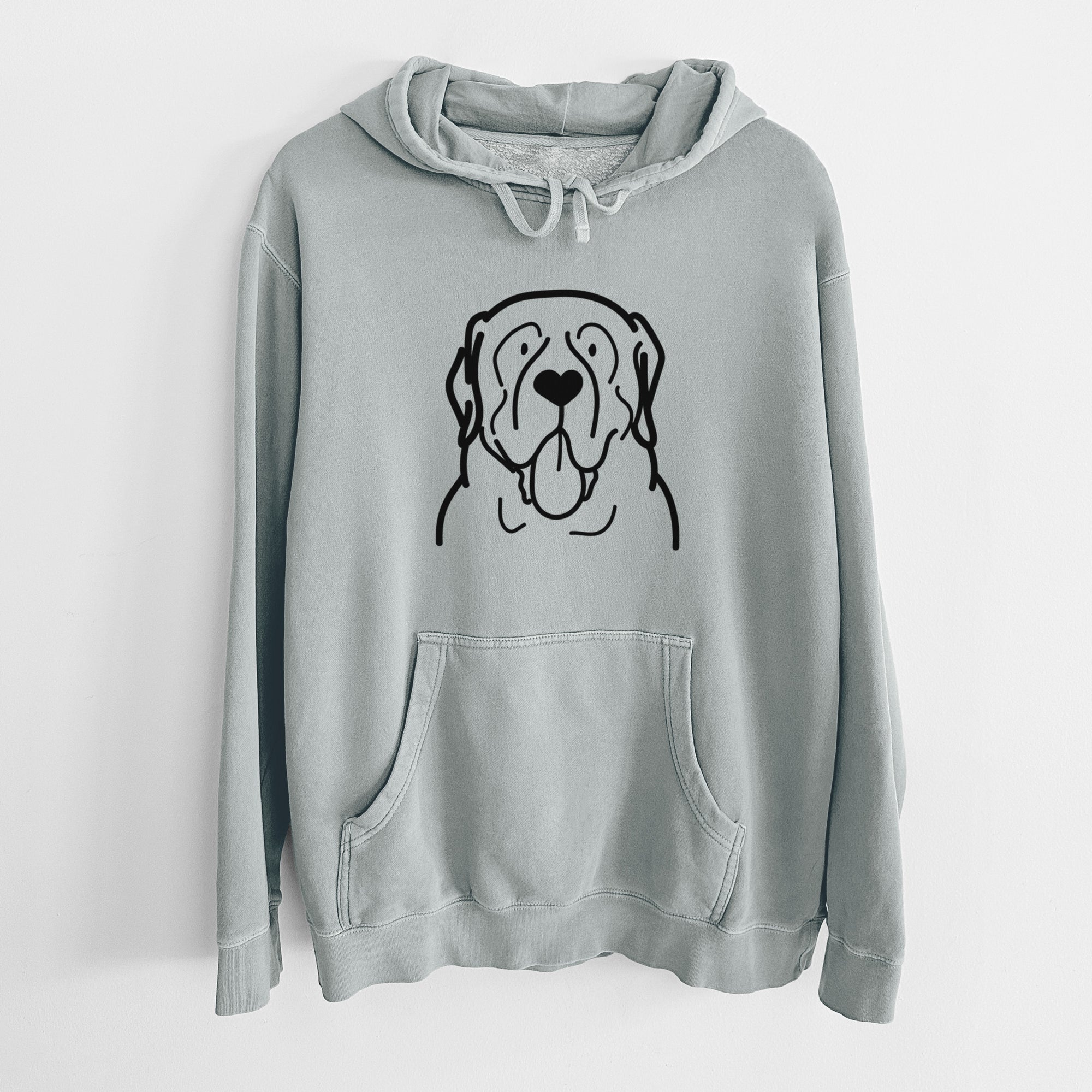 Love Always English Mastiff - Unisex Pigment Dyed Hoodie