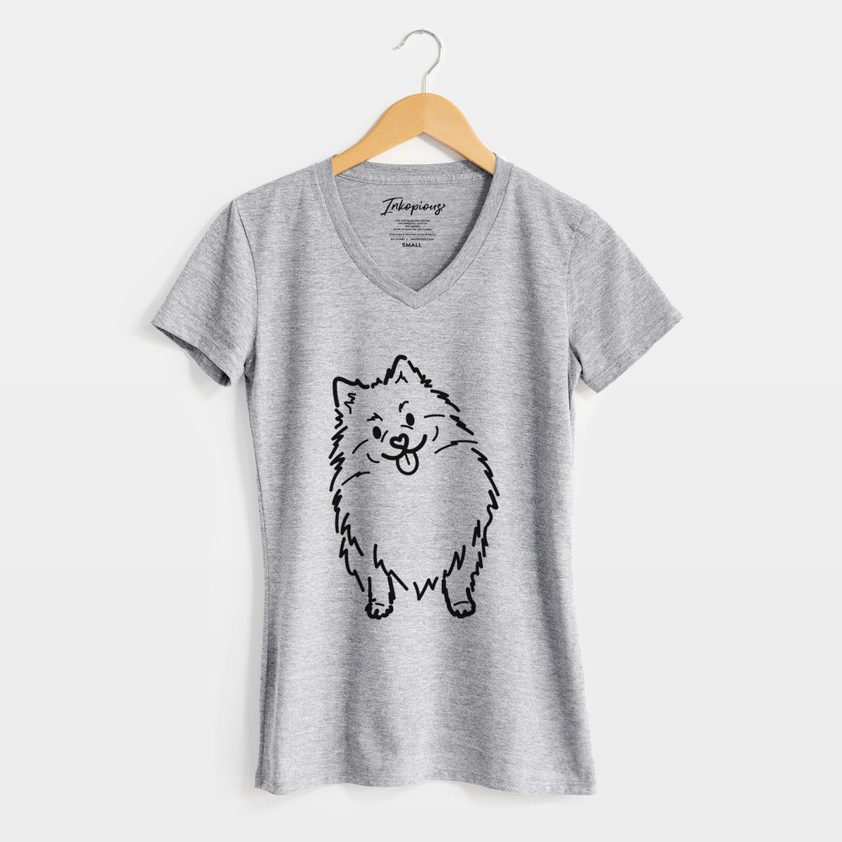 Love Always Pomeranian - Fern - Women's Perfect V-neck Shirt