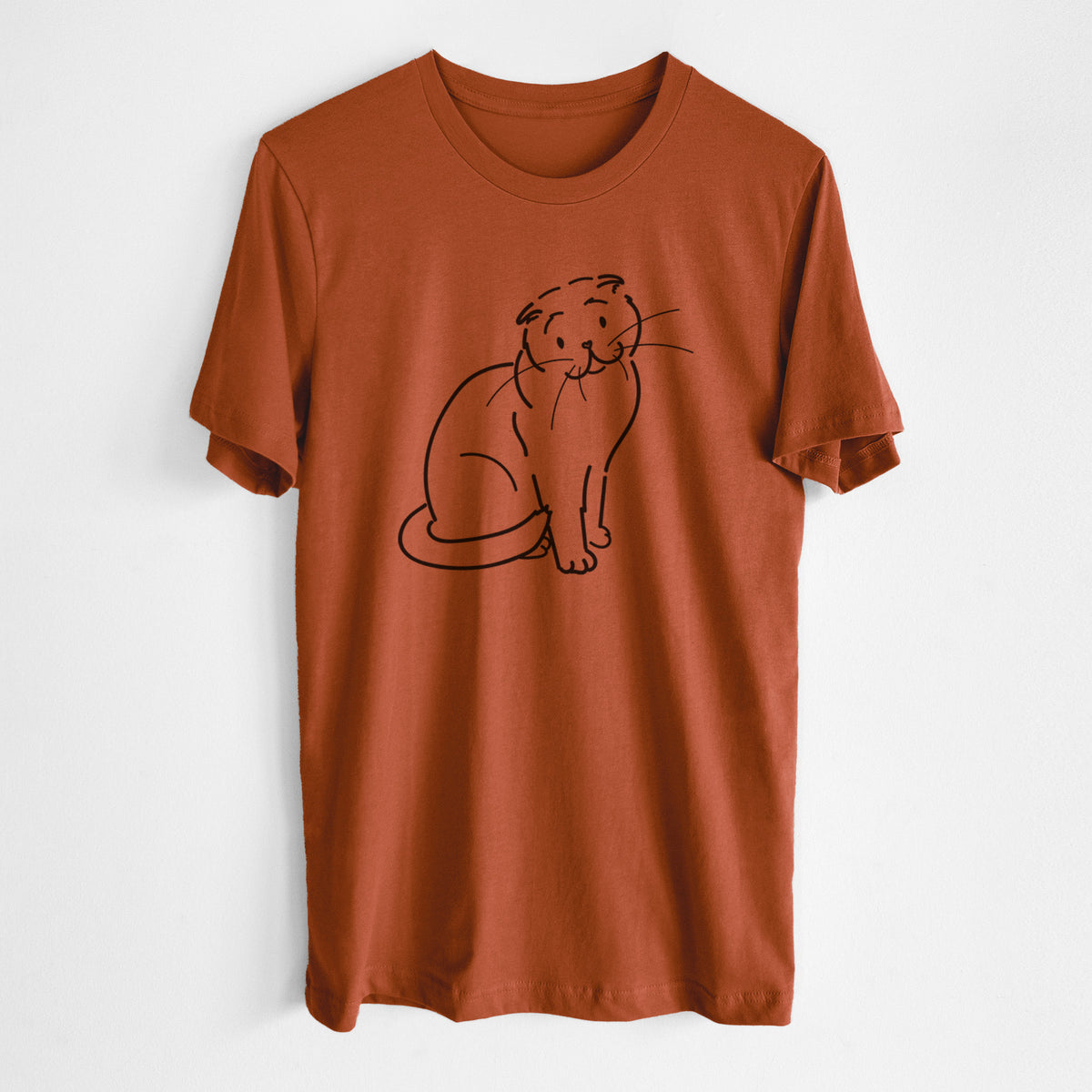 Love Always Scottish Fold Cat - Hank - Unisex Crewneck