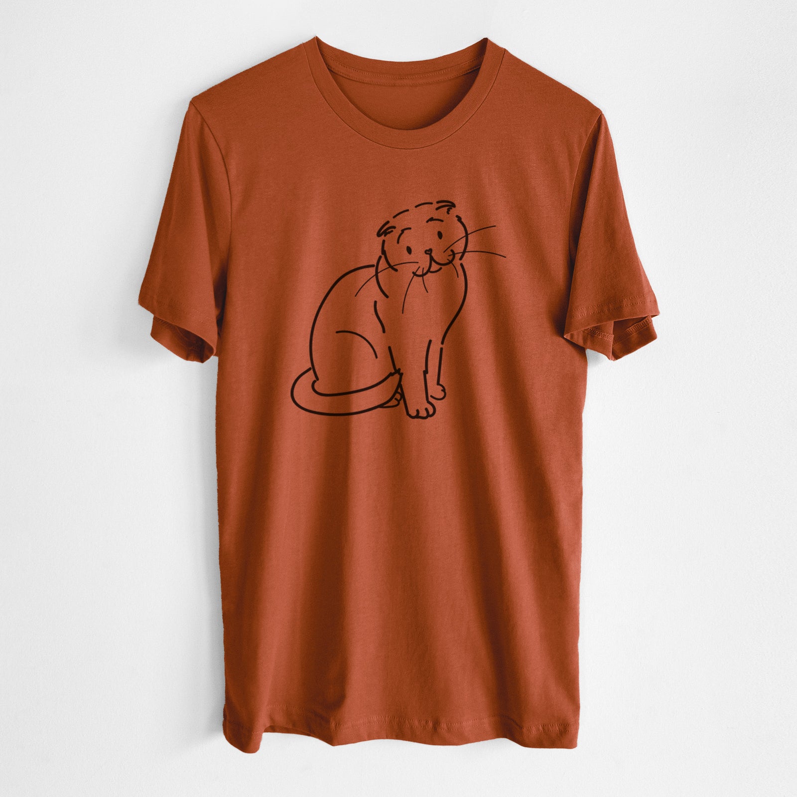 Love Always Scottish Fold Cat - Hank - Unisex Crewneck