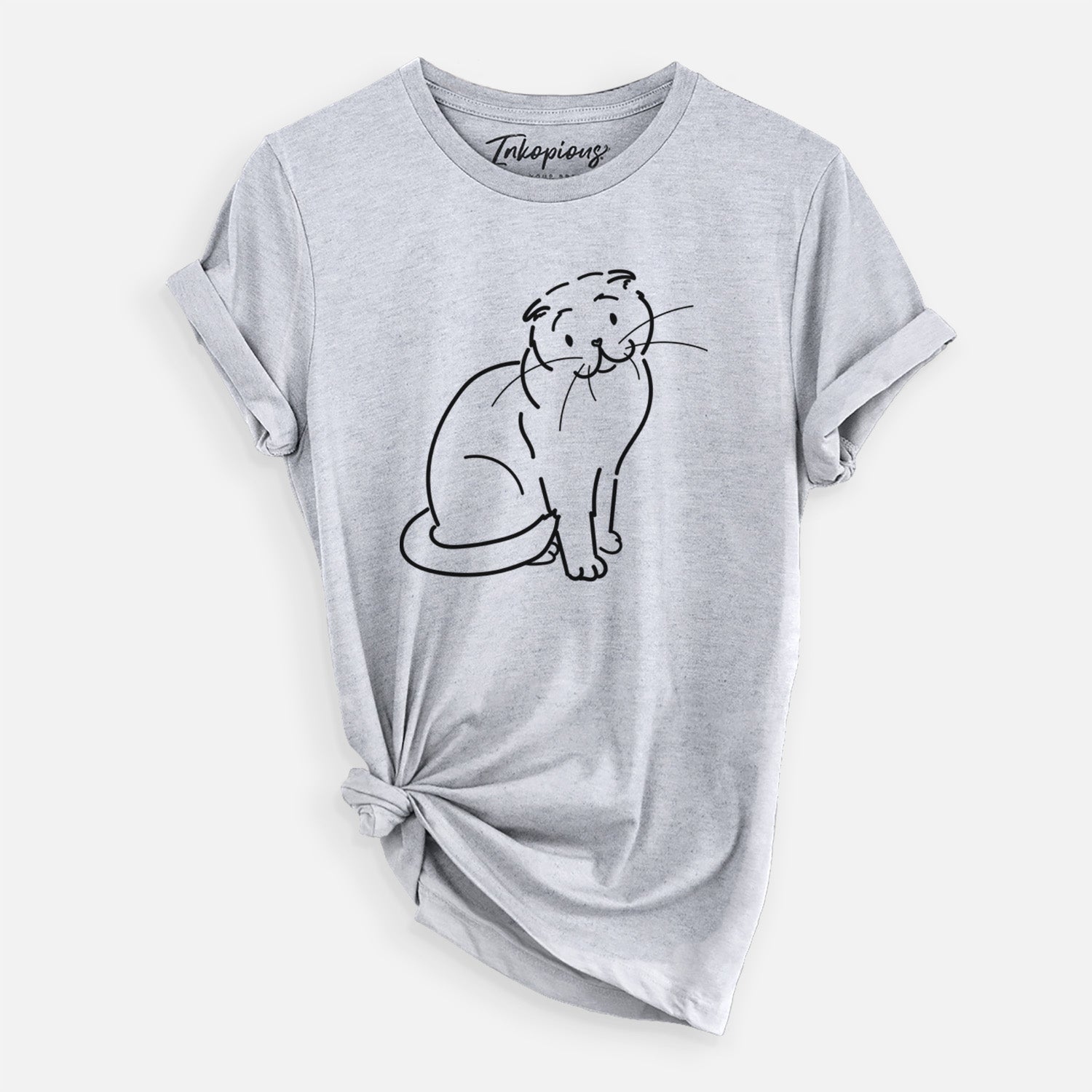 Love Always Scottish Fold Cat - Hank - Unisex Crewneck
