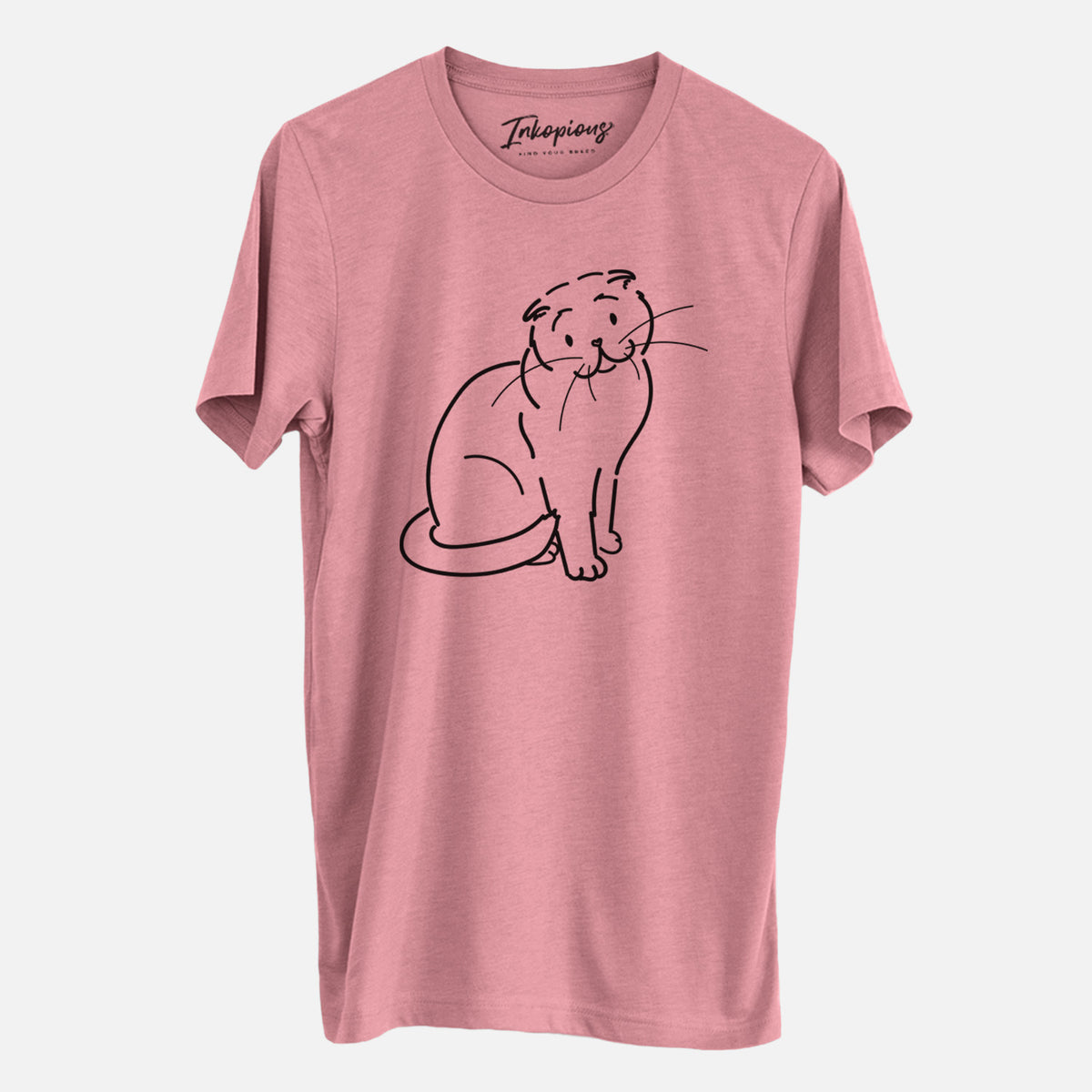 Love Always Scottish Fold Cat - Hank - Unisex Crewneck