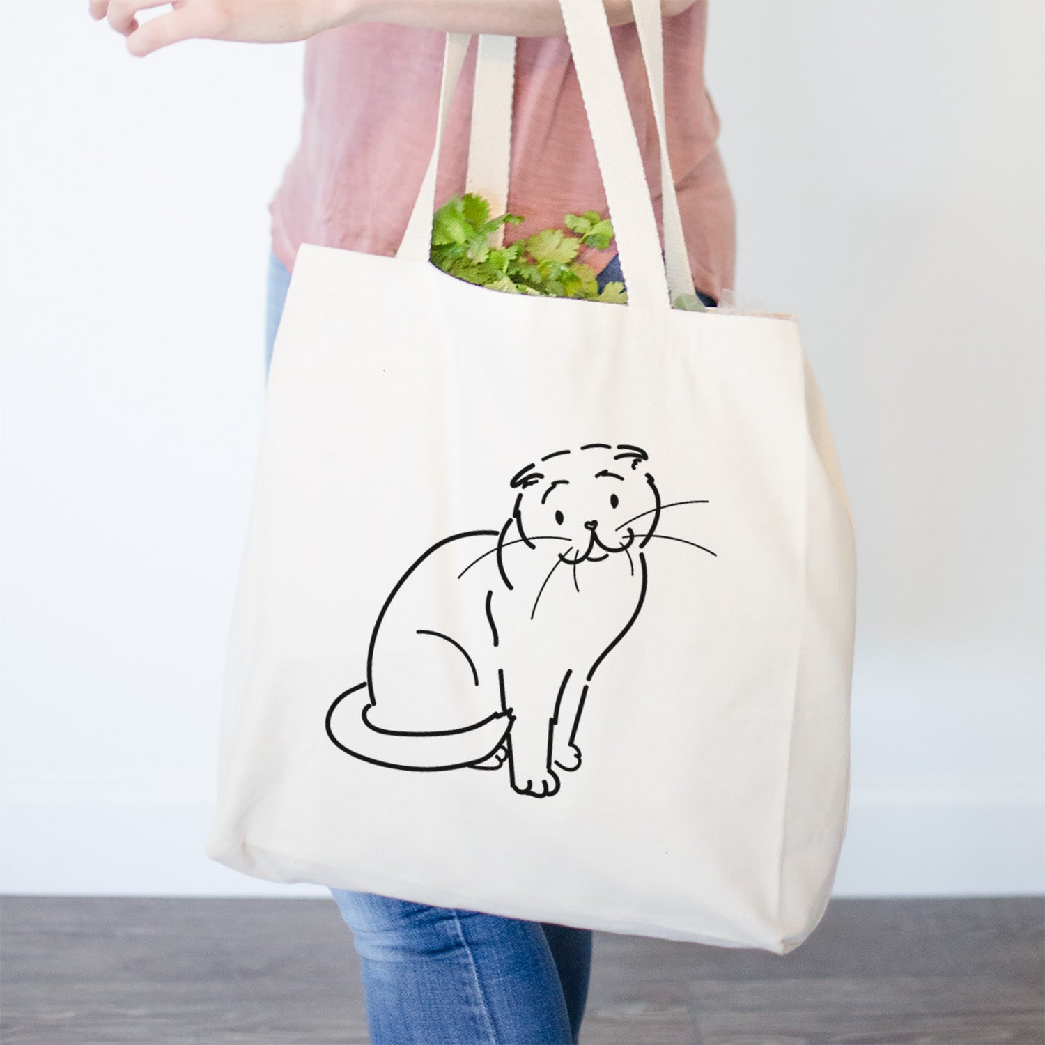 Love Always Scottish Fold Cat - Hank - Tote Bag