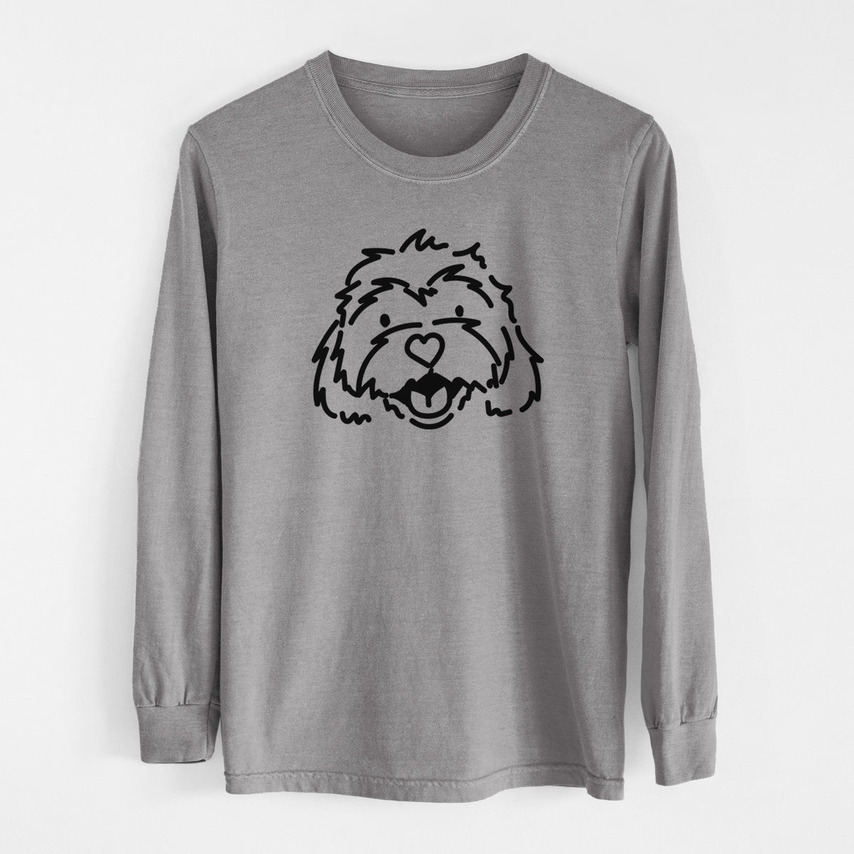 Love Always Cavachon - Harry - Heavyweight 100% Cotton Long Sleeve