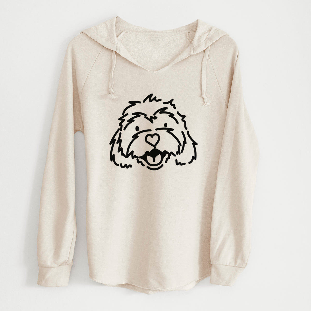 Love Always Cavachon - Harry - Cali Wave Hooded Sweatshirt