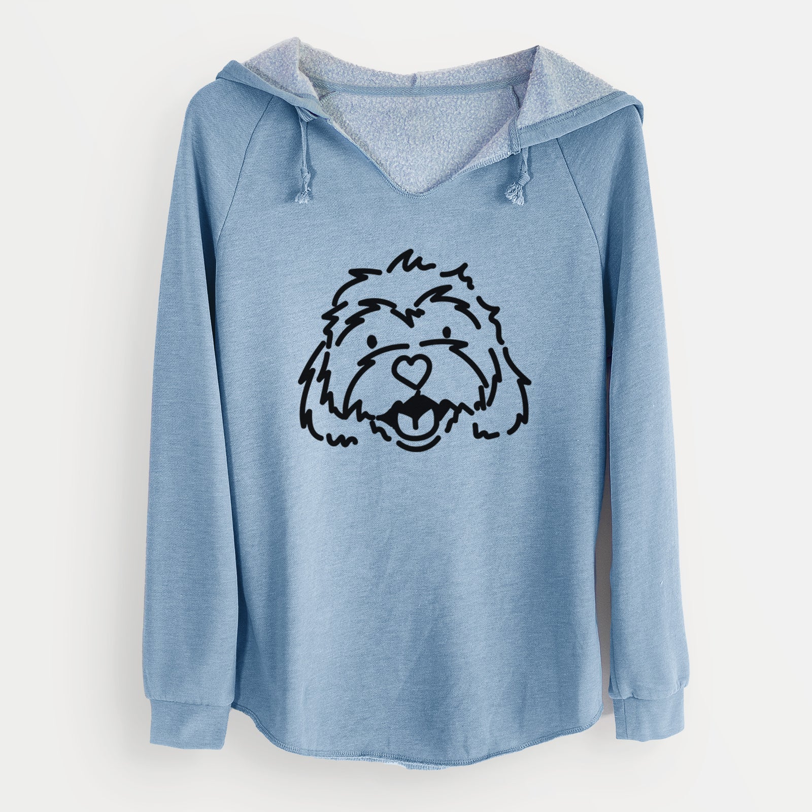Love Always Cavachon - Harry - Cali Wave Hooded Sweatshirt