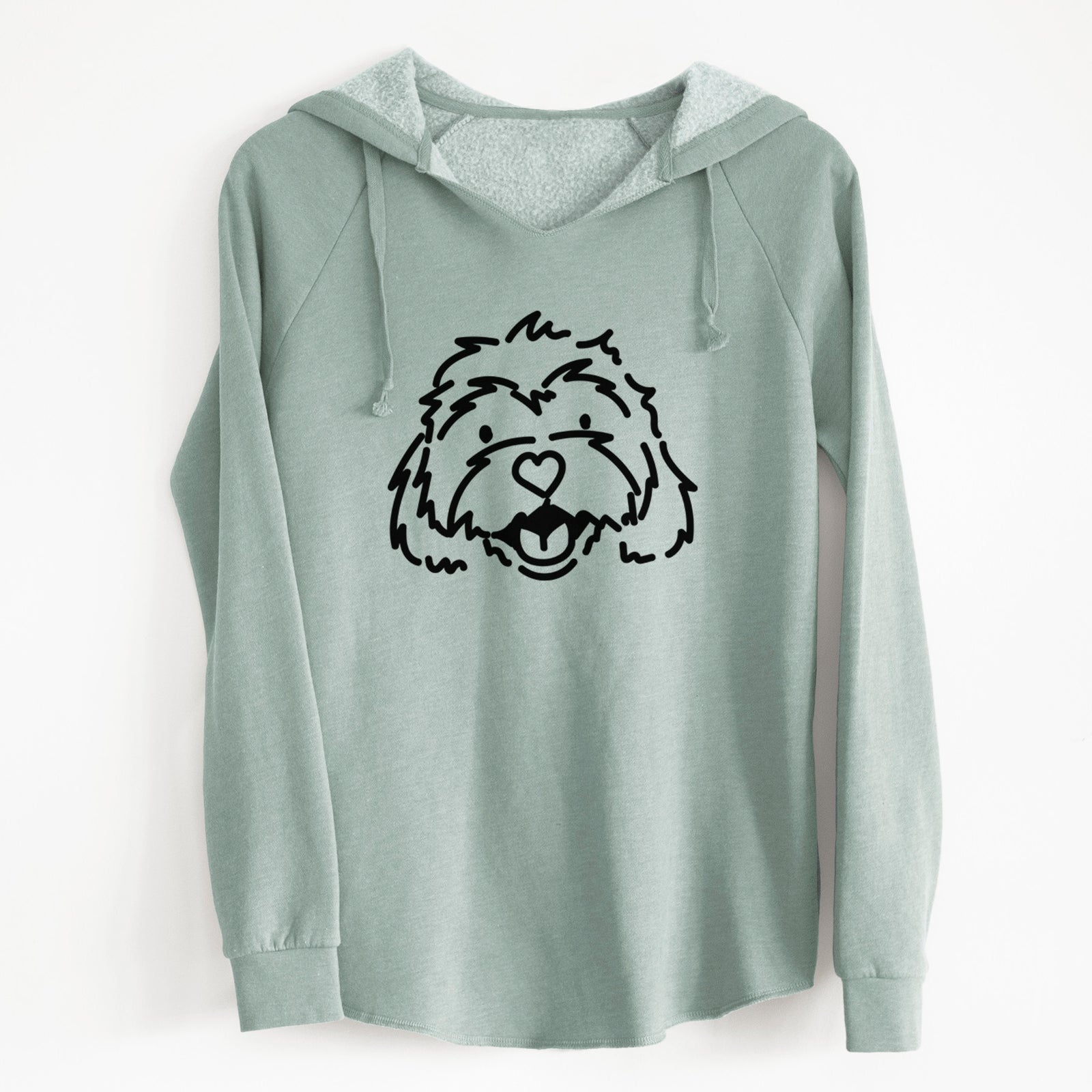 Love Always Cavachon - Harry - Cali Wave Hooded Sweatshirt