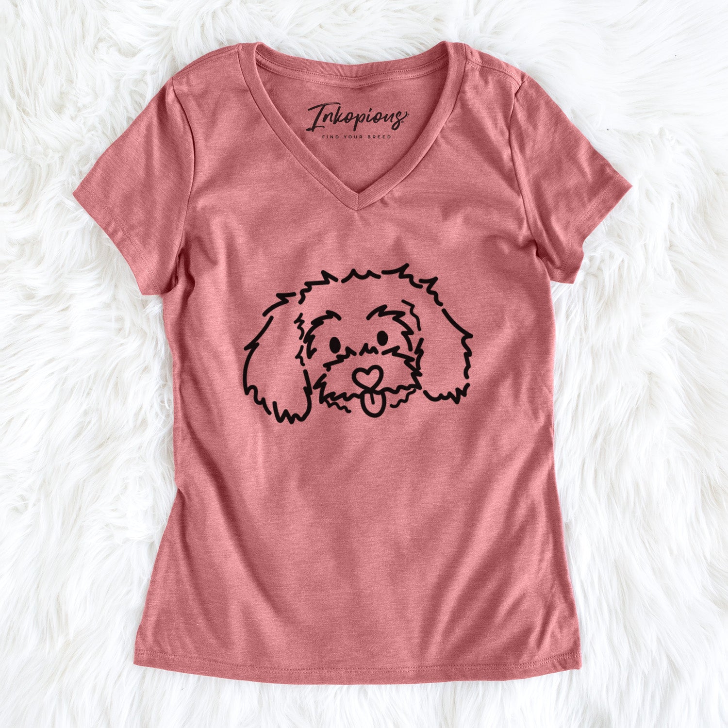 Love Always Maltipoo - Holly - Women's Perfect V-neck Shirt