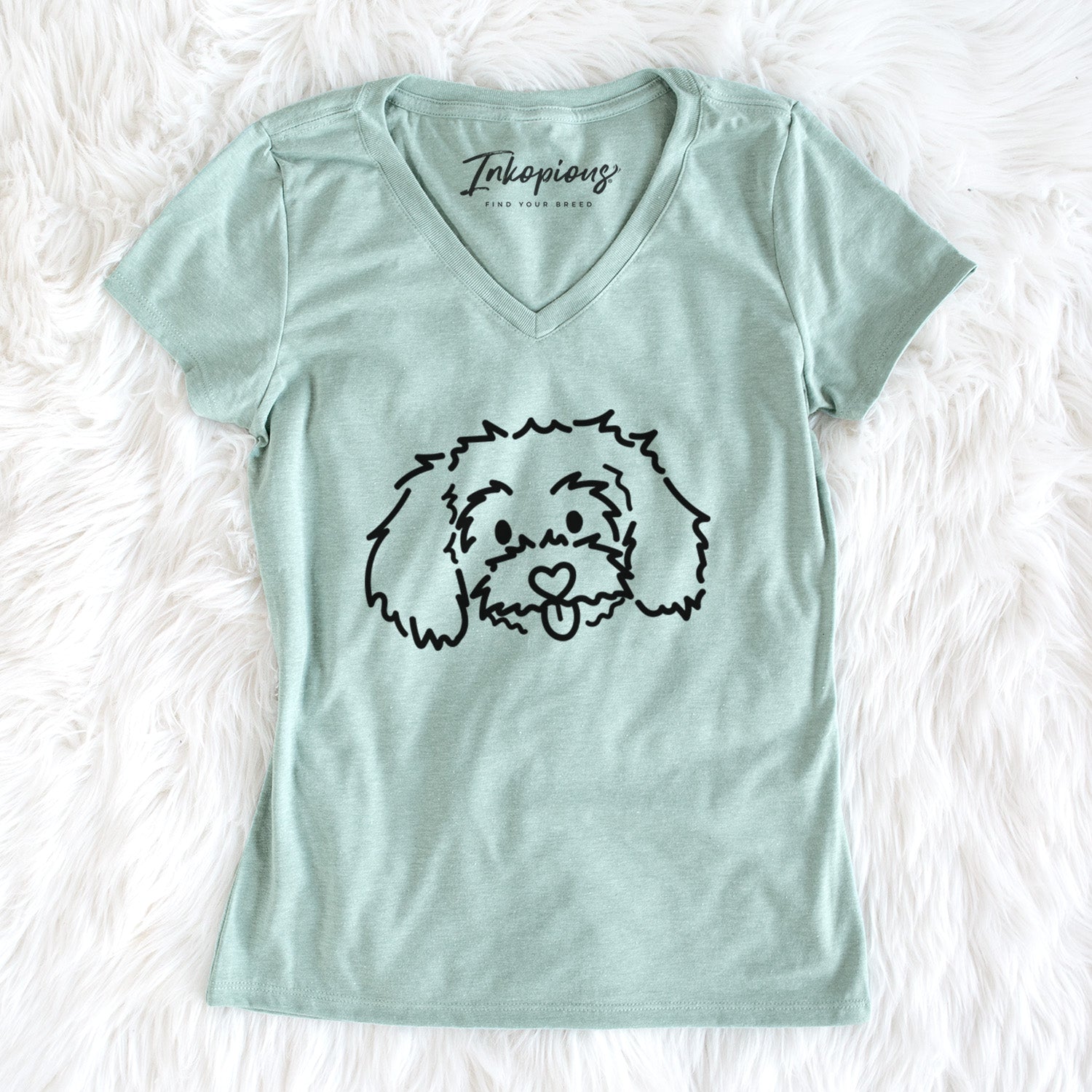 Love Always Maltipoo - Holly - Women's Perfect V-neck Shirt