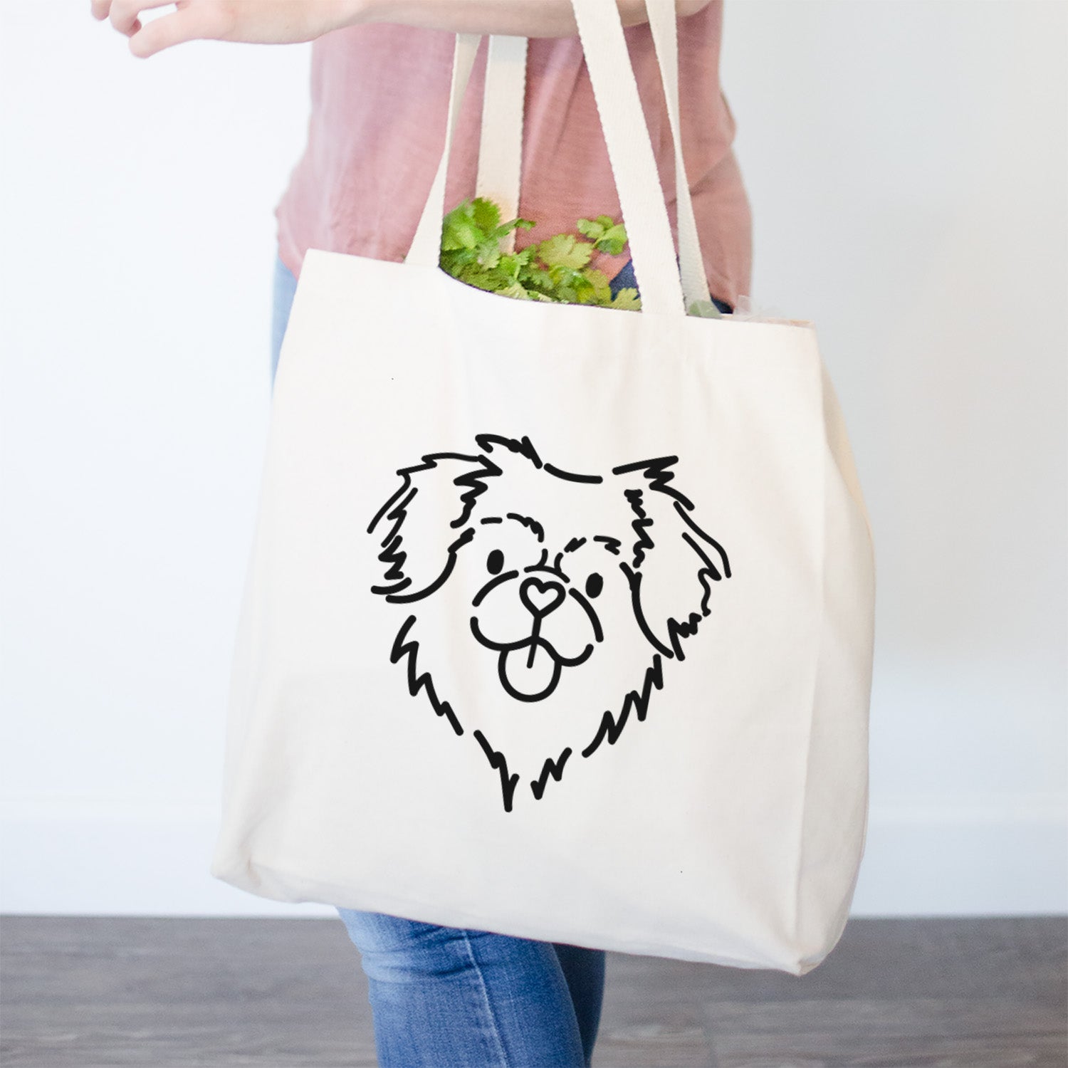 Love Always Tibetan Spaniel - Jiji - Tote Bag