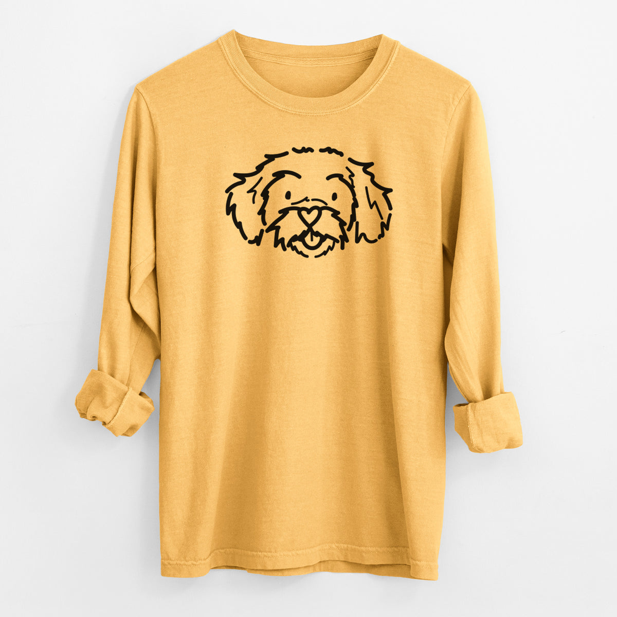 Love Always Peekapoo - Jo Jo - Heavyweight 100% Cotton Long Sleeve