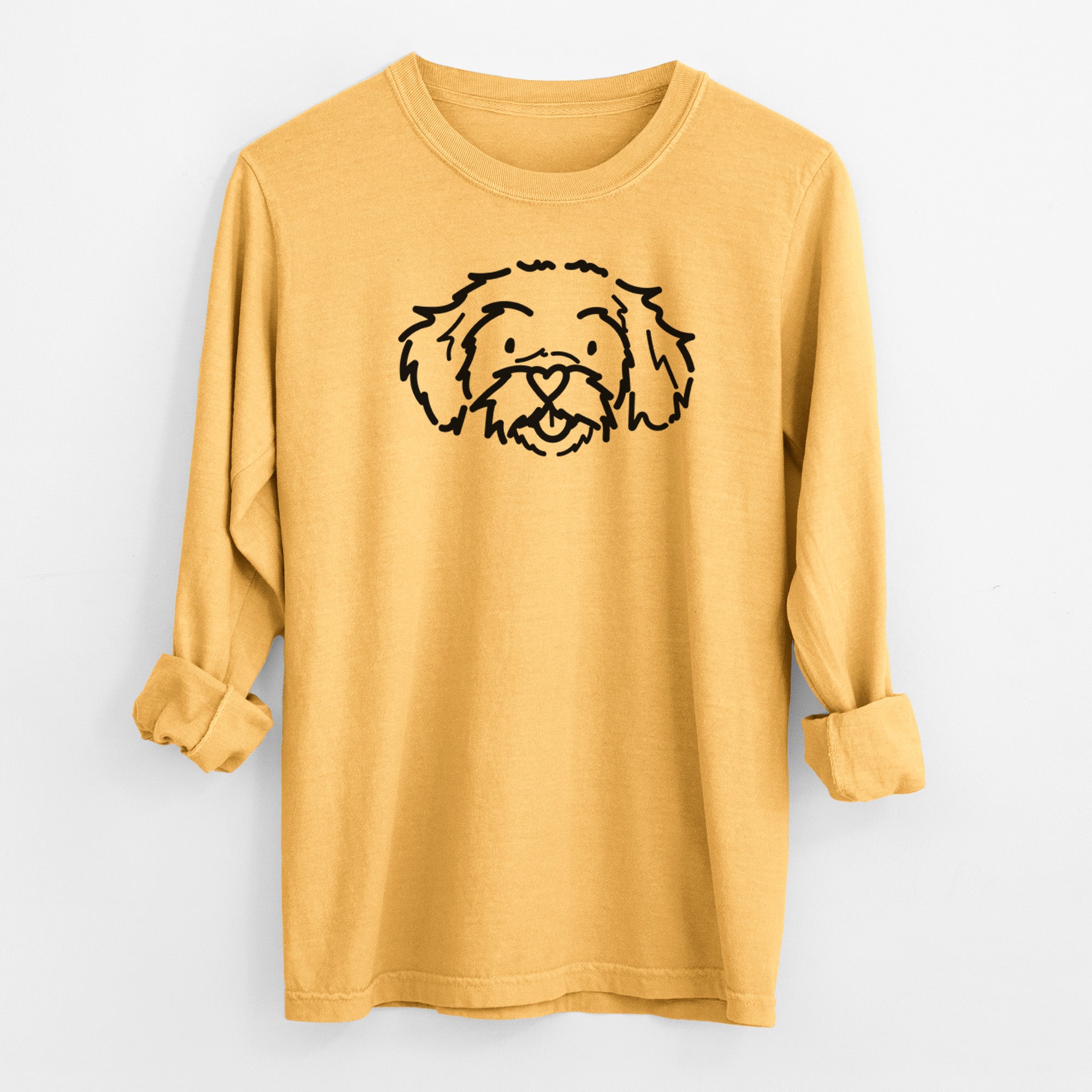 Love Always Peekapoo - Jo Jo - Heavyweight 100% Cotton Long Sleeve