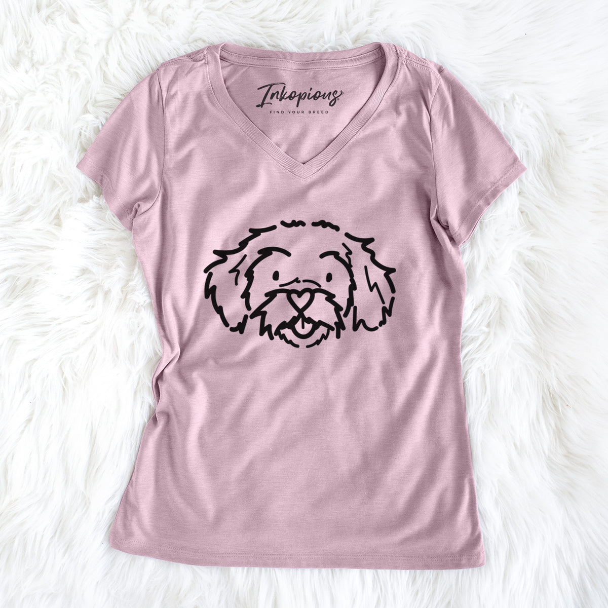Love Always Peekapoo - Jo Jo - Women's Perfect V-neck Shirt