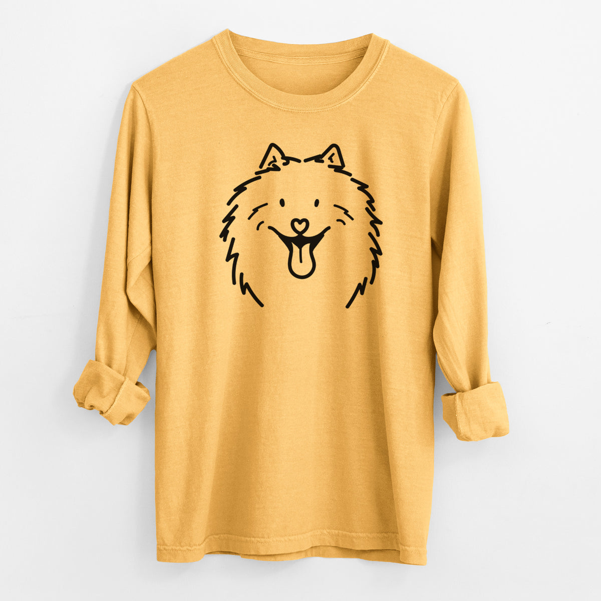 Love Always Samoyed - Johnny - Heavyweight 100% Cotton Long Sleeve