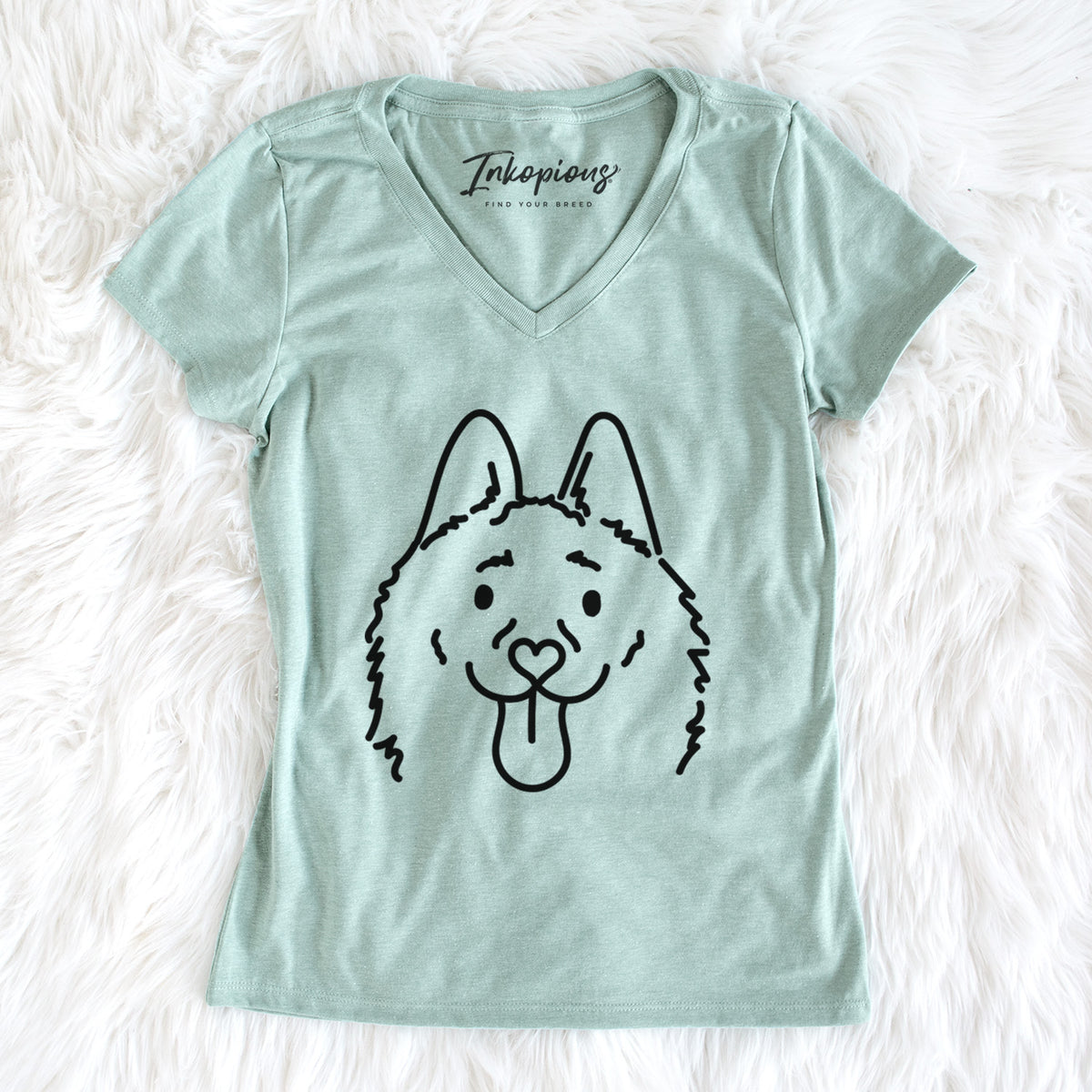 Love Always Schipperke - Meeko - Women's Perfect V-neck Shirt