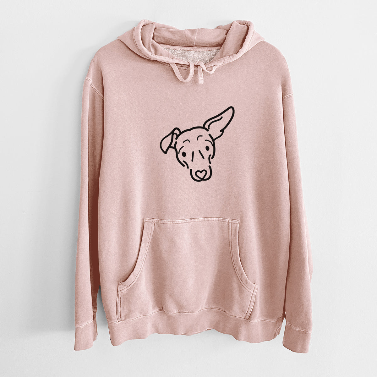 Love Always Mixed Breed - Millie - Unisex Pigment Dyed Hoodie