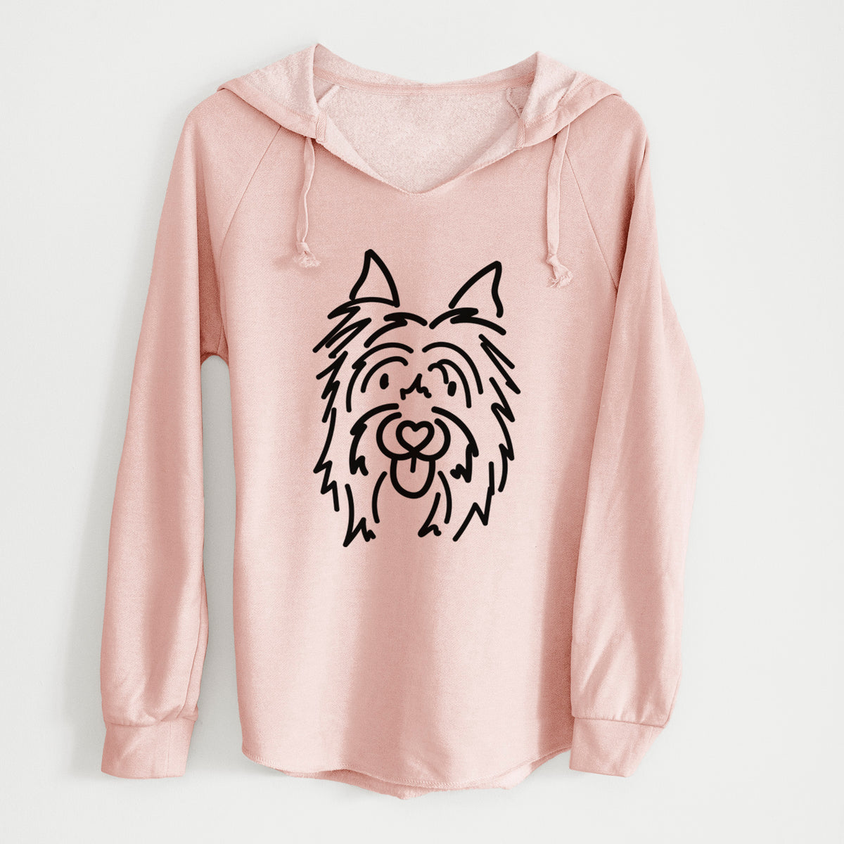 Love Always Silky Terrier - Monty - Cali Wave Hooded Sweatshirt
