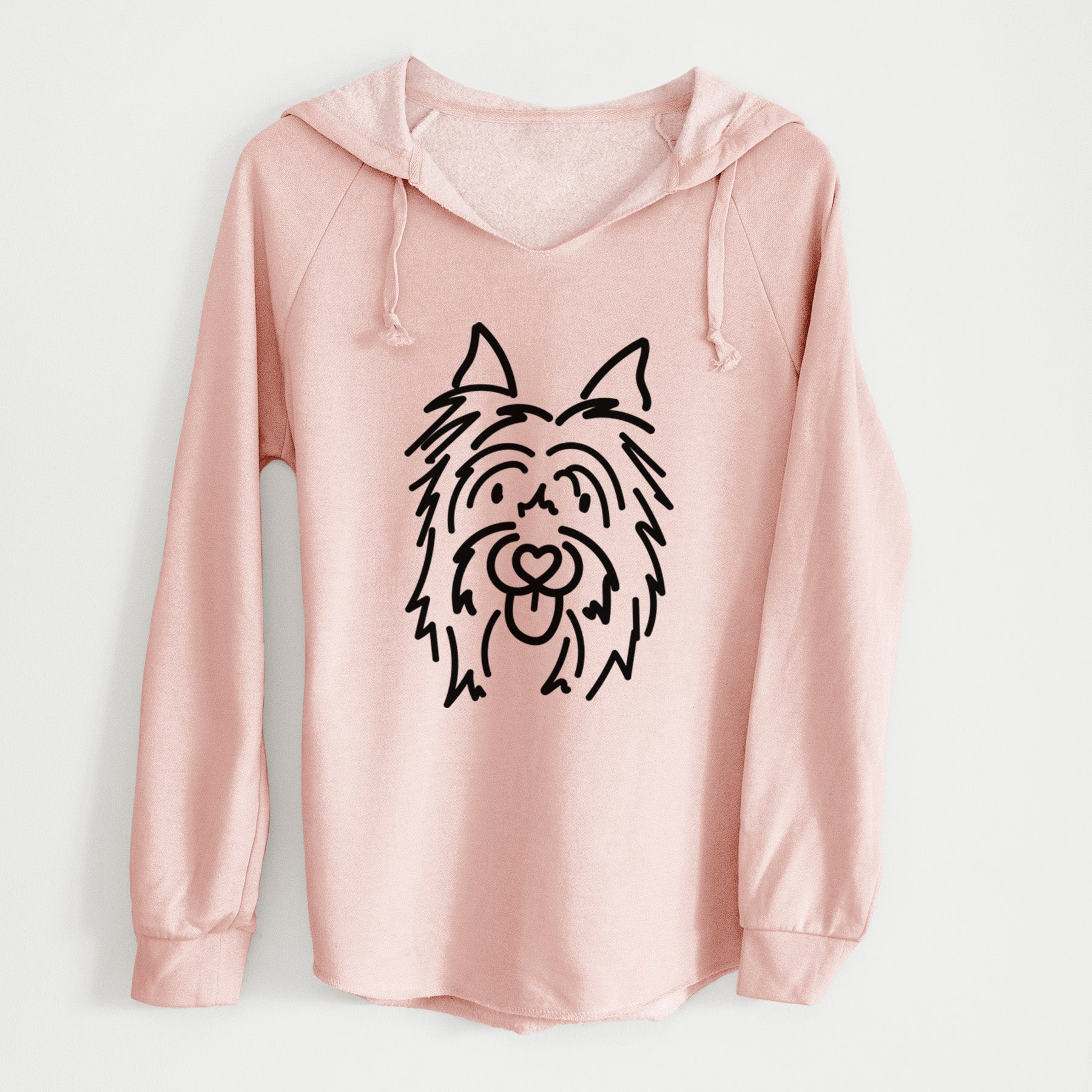Love Always Silky Terrier - Monty - Cali Wave Hooded Sweatshirt