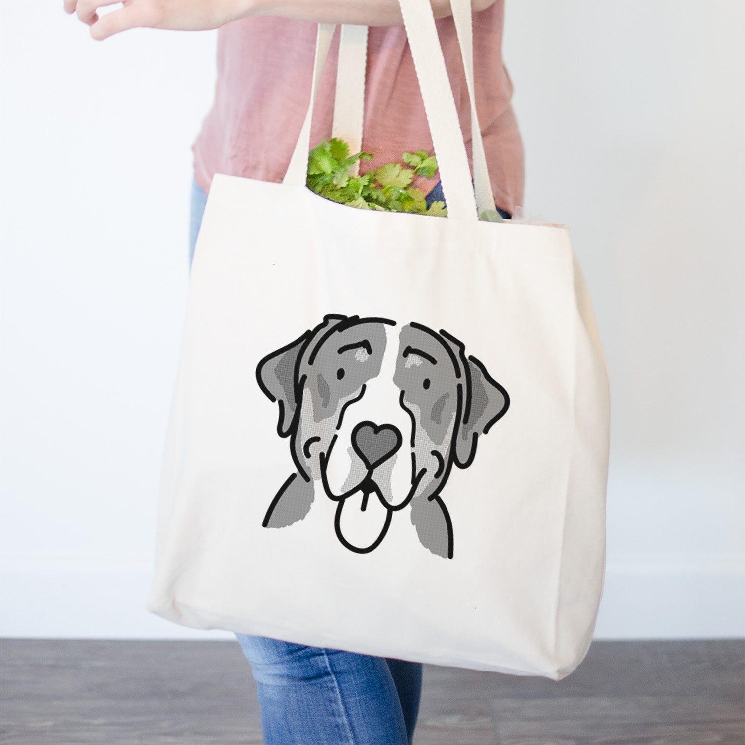 Love Always Greater Swiss Mountain Dog - Moose - Tote Bag