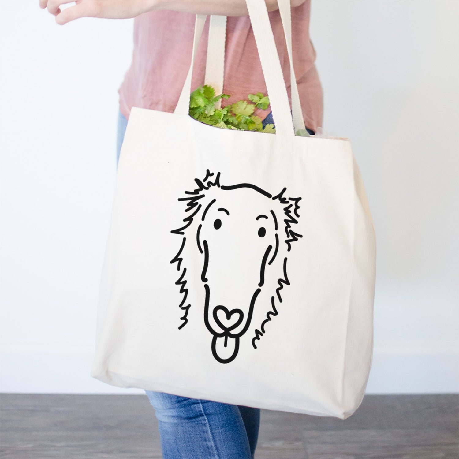 Love Always Borzoi - Opal - Tote Bag
