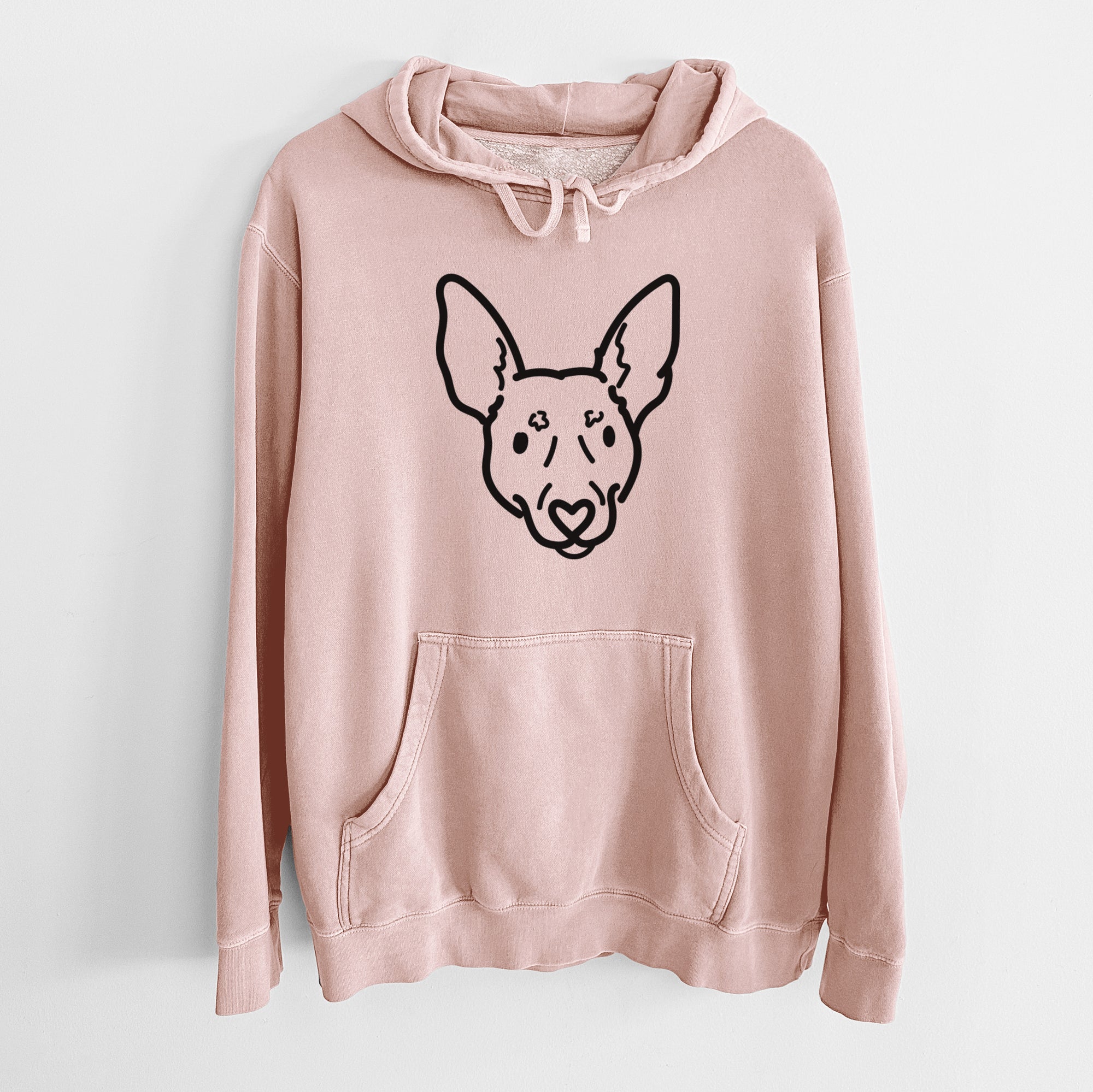 Love Always Rat Terrier - Penny - Unisex Pigment Dyed Hoodie