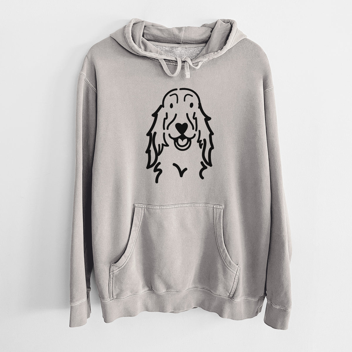Love Always Setter - Unisex Pigment Dyed Hoodie