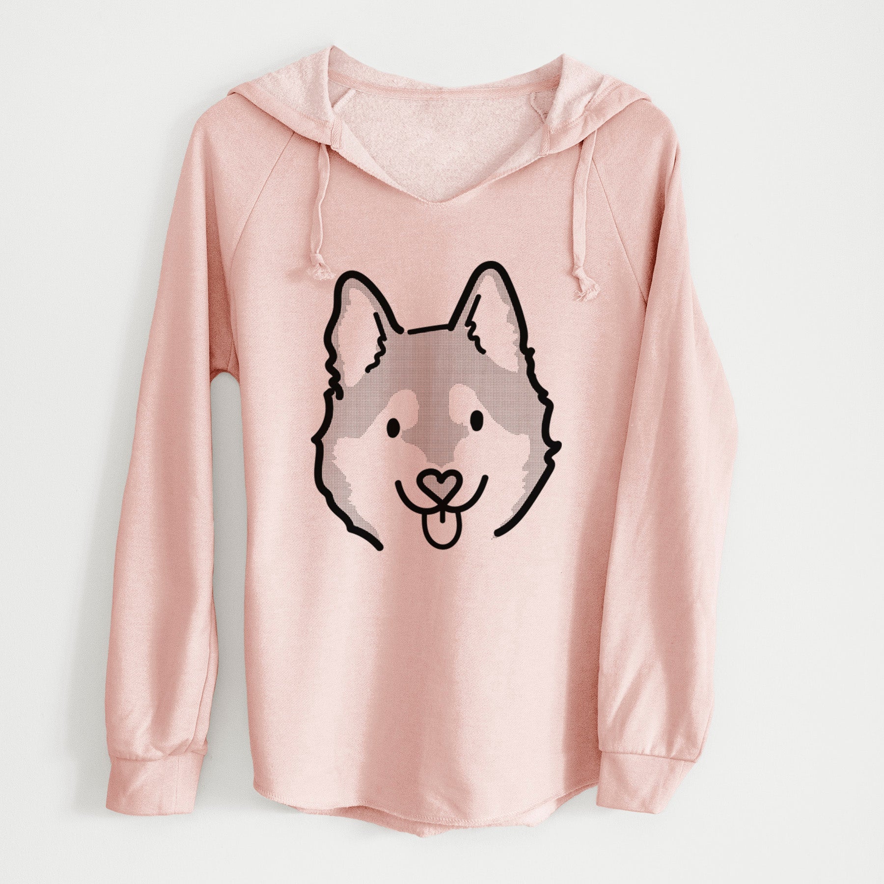 Love Always Alaskan Klee Kai - Sitka - Cali Wave Hooded Sweatshirt