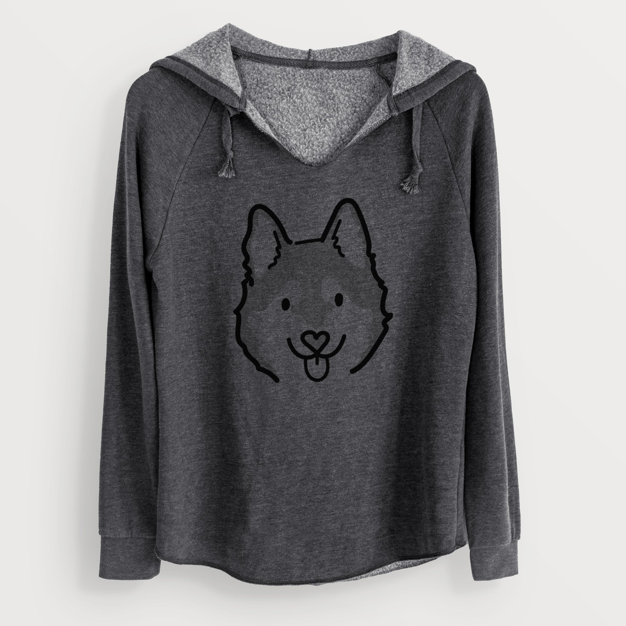 Love Always Alaskan Klee Kai - Sitka - Cali Wave Hooded Sweatshirt