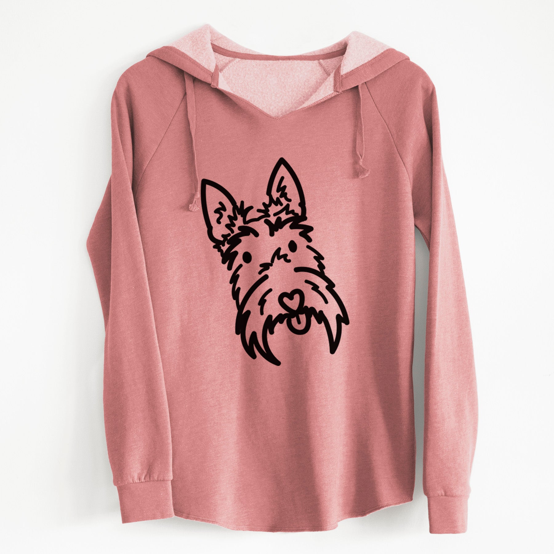 Love Always Scottish Terrier - Thistle - Cali Wave Hooded Sweatshirt