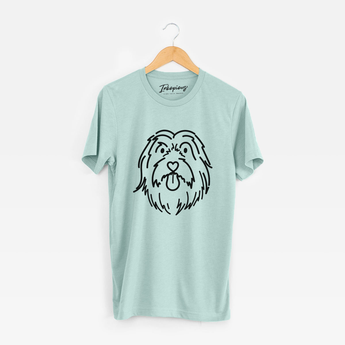 Love Always Bearded Collie - Tucker - Unisex Crewneck
