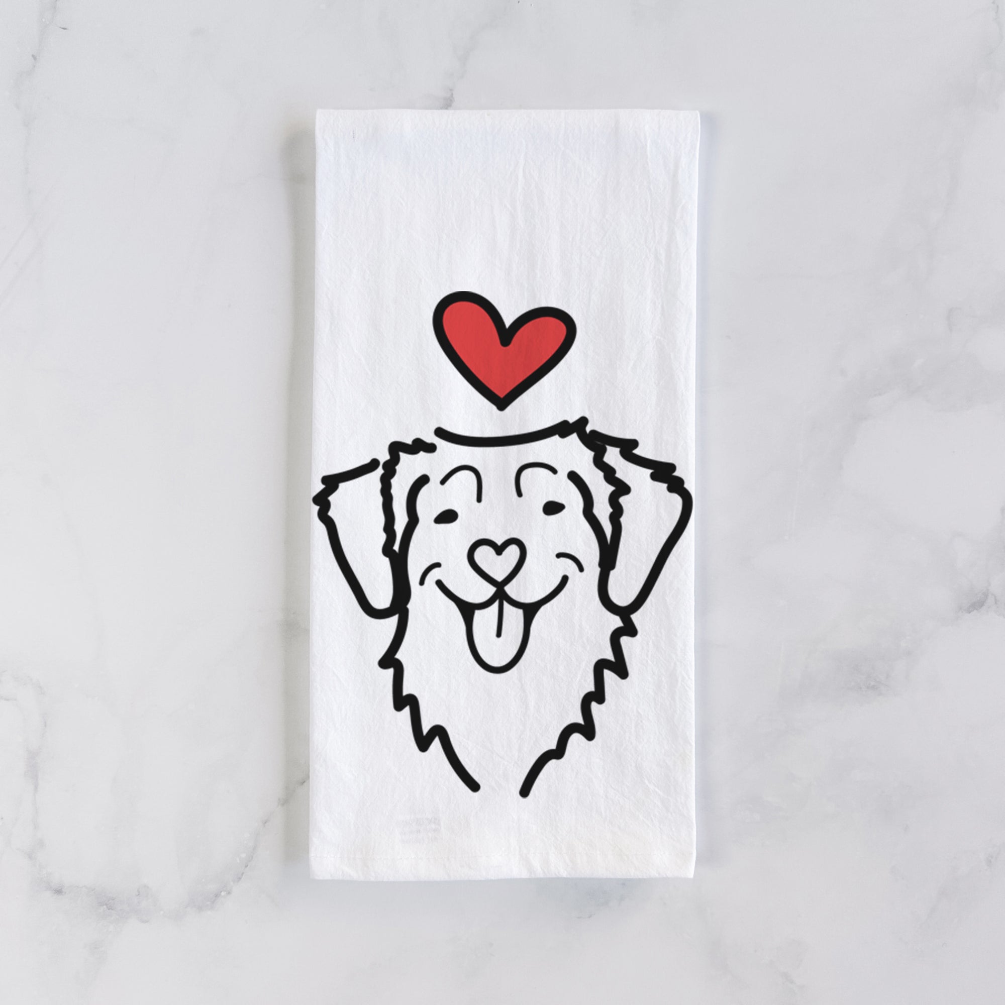 Love Always Nova Scotia Duck Tolling Retriever - Tea Towel