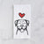 Love Always Pitbull - Tea Towel