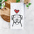 Love Always Pitbull - Tea Towel