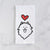 Love Always Pomeranian - Tea Towel