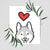 Love Always Alaskan Klee Kai - Sitka Art Print