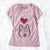 Love Always Alaskan Klee Kai - Sitka - Women's Perfect V-neck Shirt