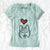 Love Always Alaskan Klee Kai - Sitka - Women's Perfect V-neck Shirt