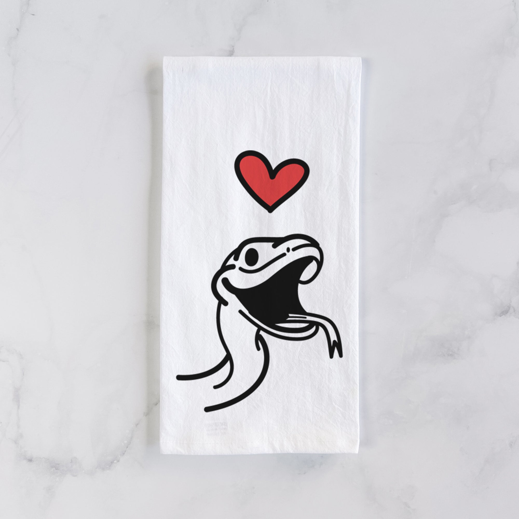 Love Always Snake - Spike - Tea Towel