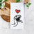 Love Always Snake - Spike - Tea Towel