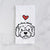 Love Always Cockapoo - Sprinkles - Tea Towel