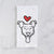 Love Always Vizsla Mix - Tegan - Tea Towel