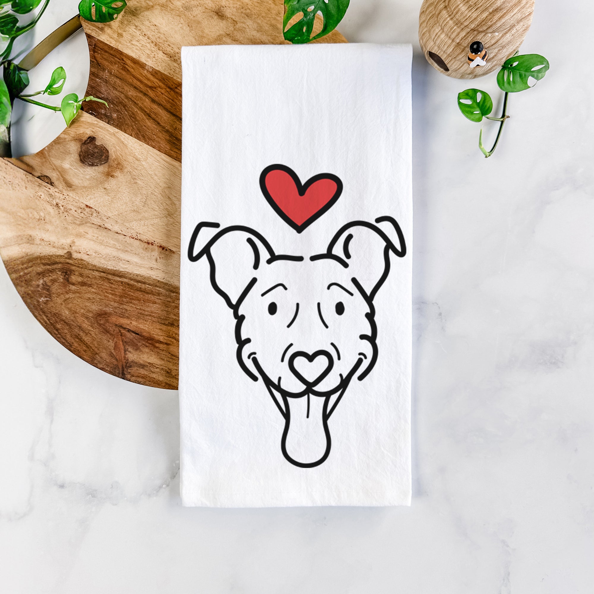 Love Always Vizsla Mix - Tegan - Tea Towel