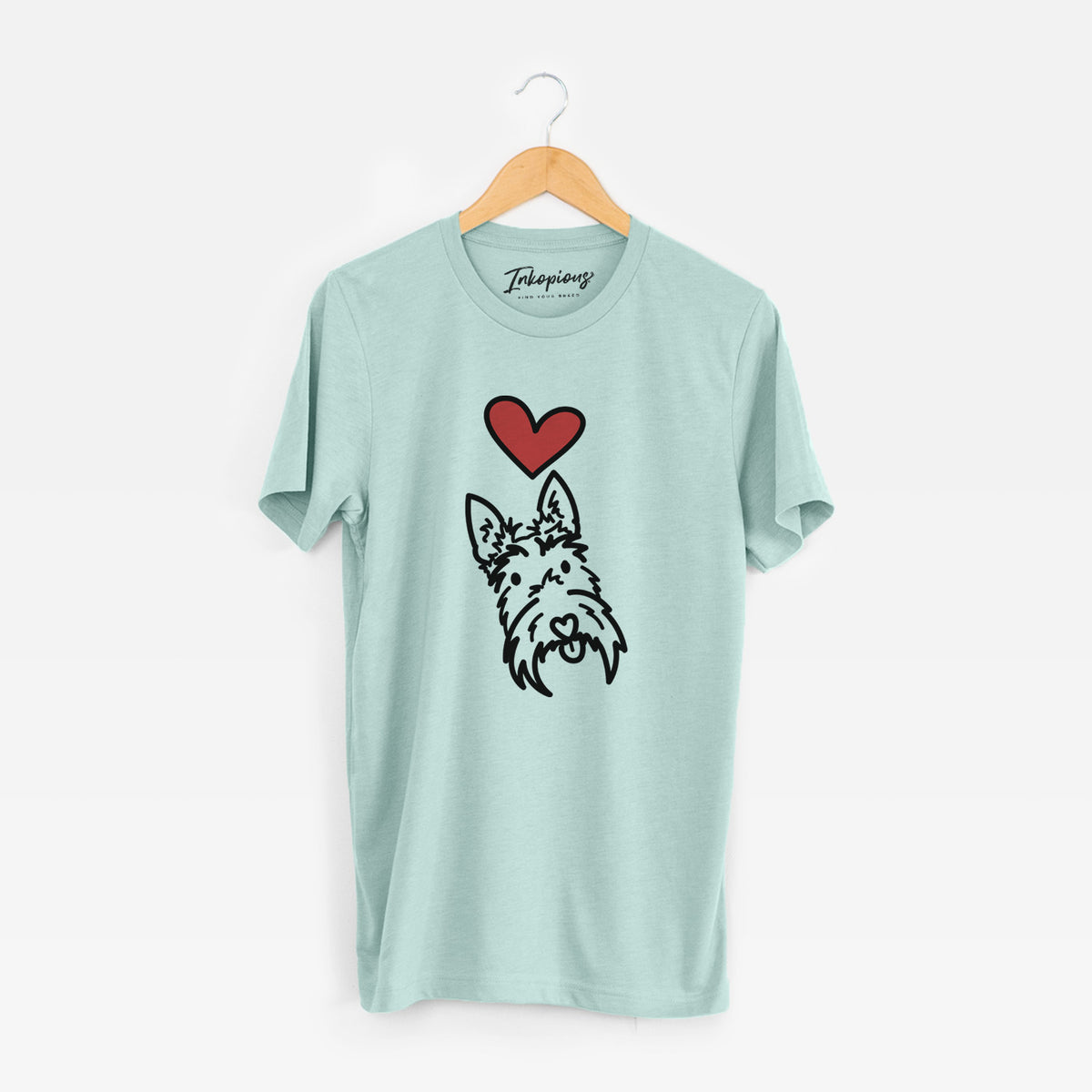 Love Always Scottish Terrier - Thistle - Unisex Crewneck