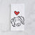 Love Always Dachshund Mix - Tilly - Tea Towel