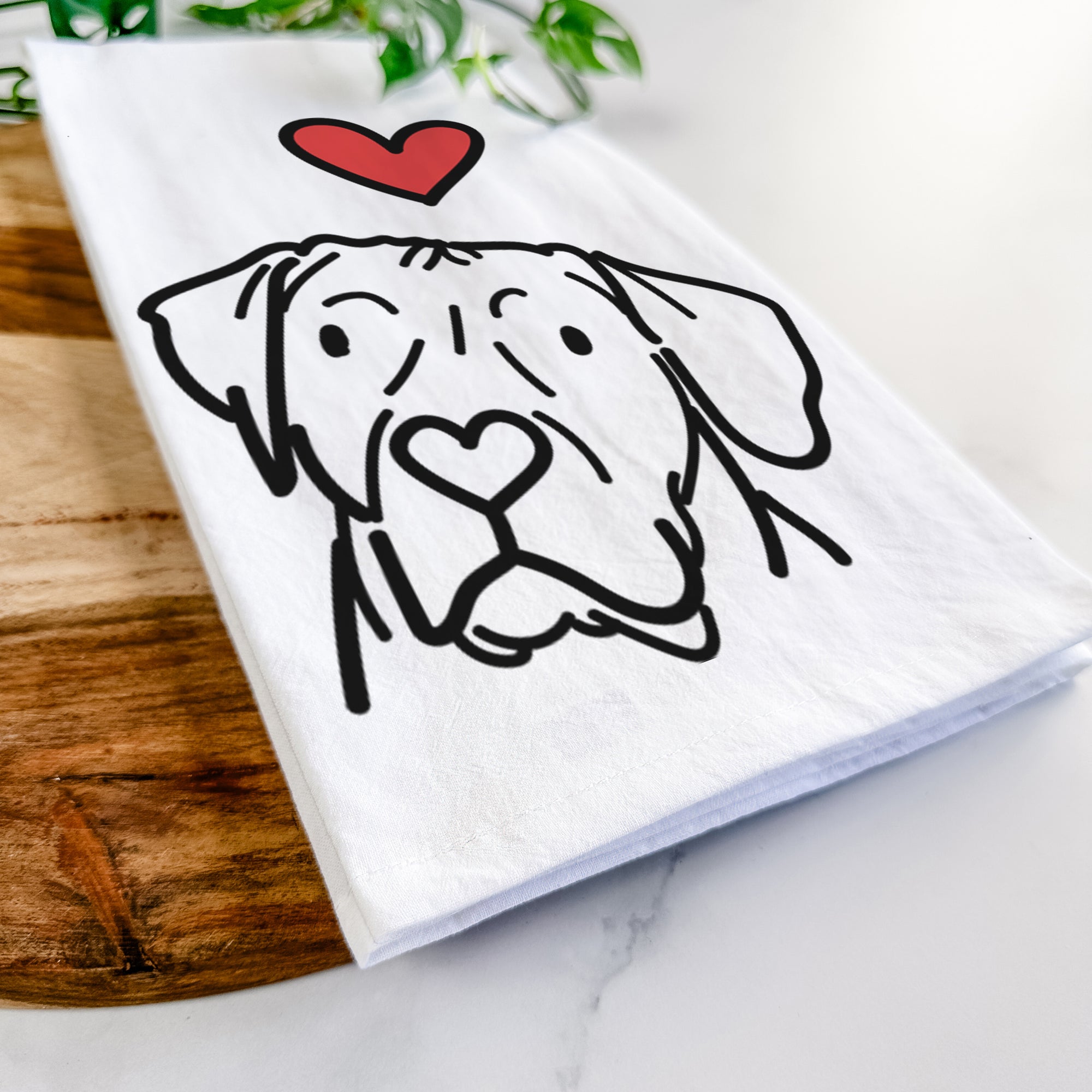 Love Always Rhodesian Ridgeback - Tito - Tea Towel