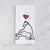 Love Always Cat - Tom - Tea Towel