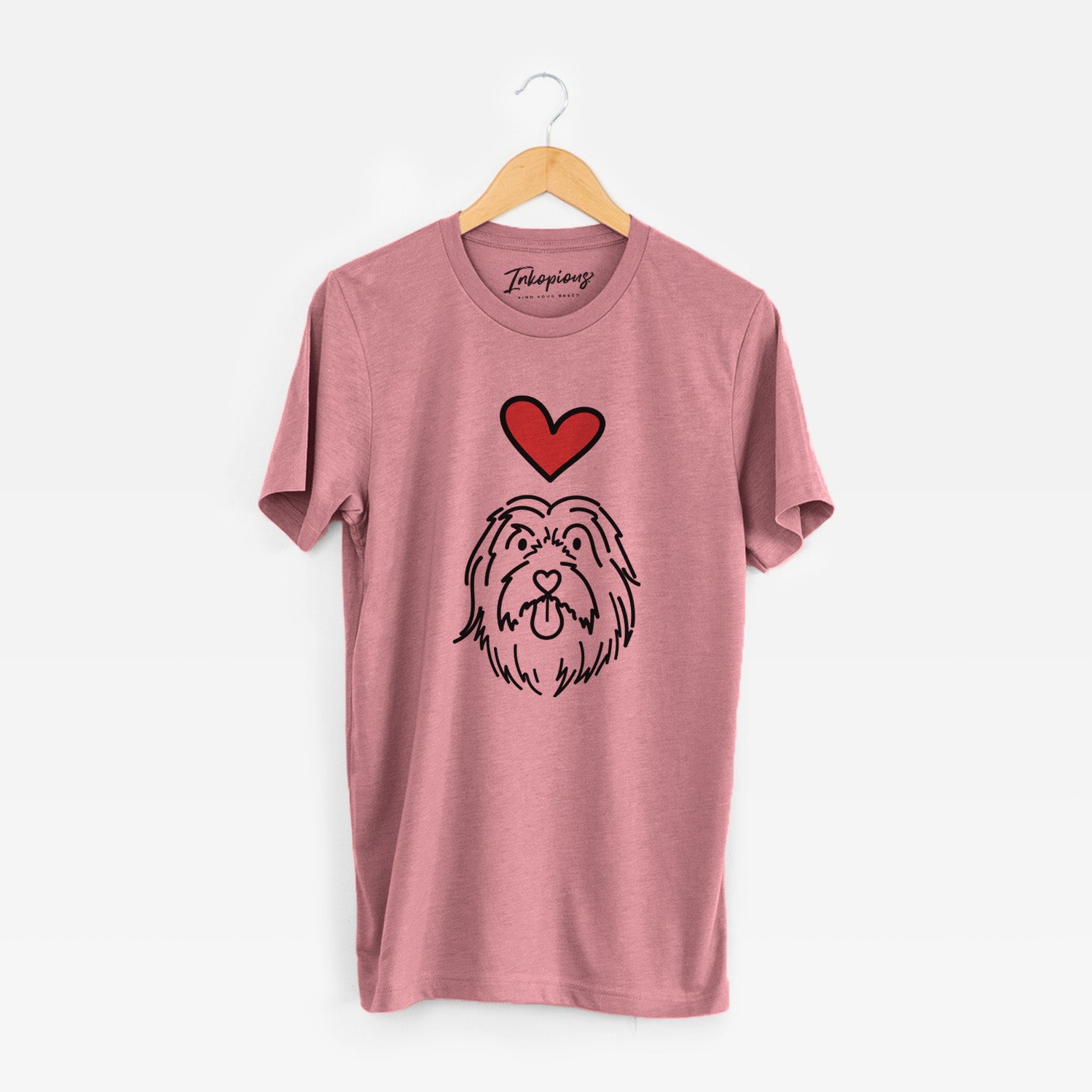 Love Always Bearded Collie - Tucker - Unisex Crewneck