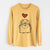 Love Always Pekingese - Viv - Heavyweight 100% Cotton Long Sleeve