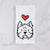 Love Always West Highland Terrier - Tea Towel